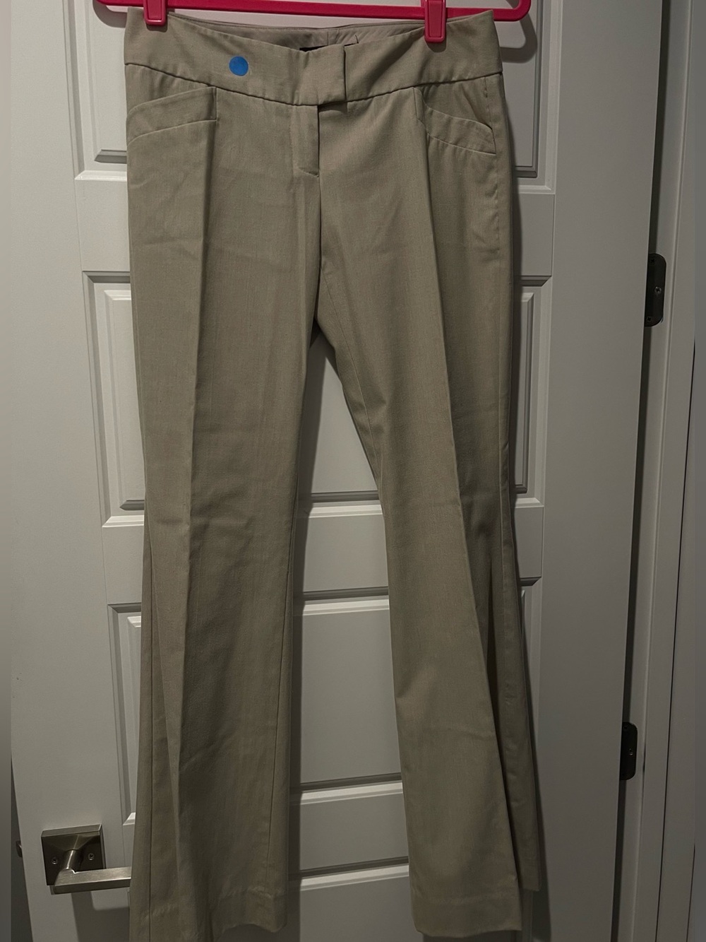 The Limited Women's Boot Cut Pants in Khaki Tan